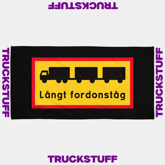 Towel "Långt Fordonståg"