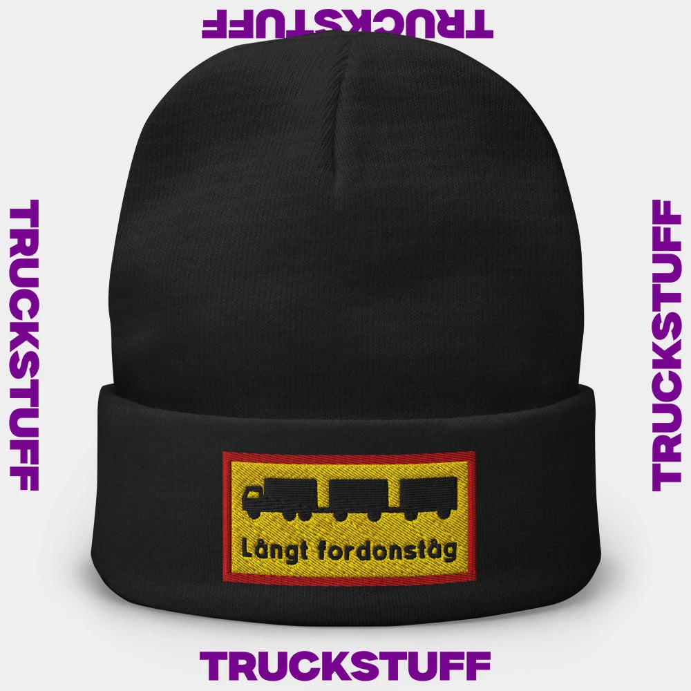 Beanie "Långt Fordonståg"