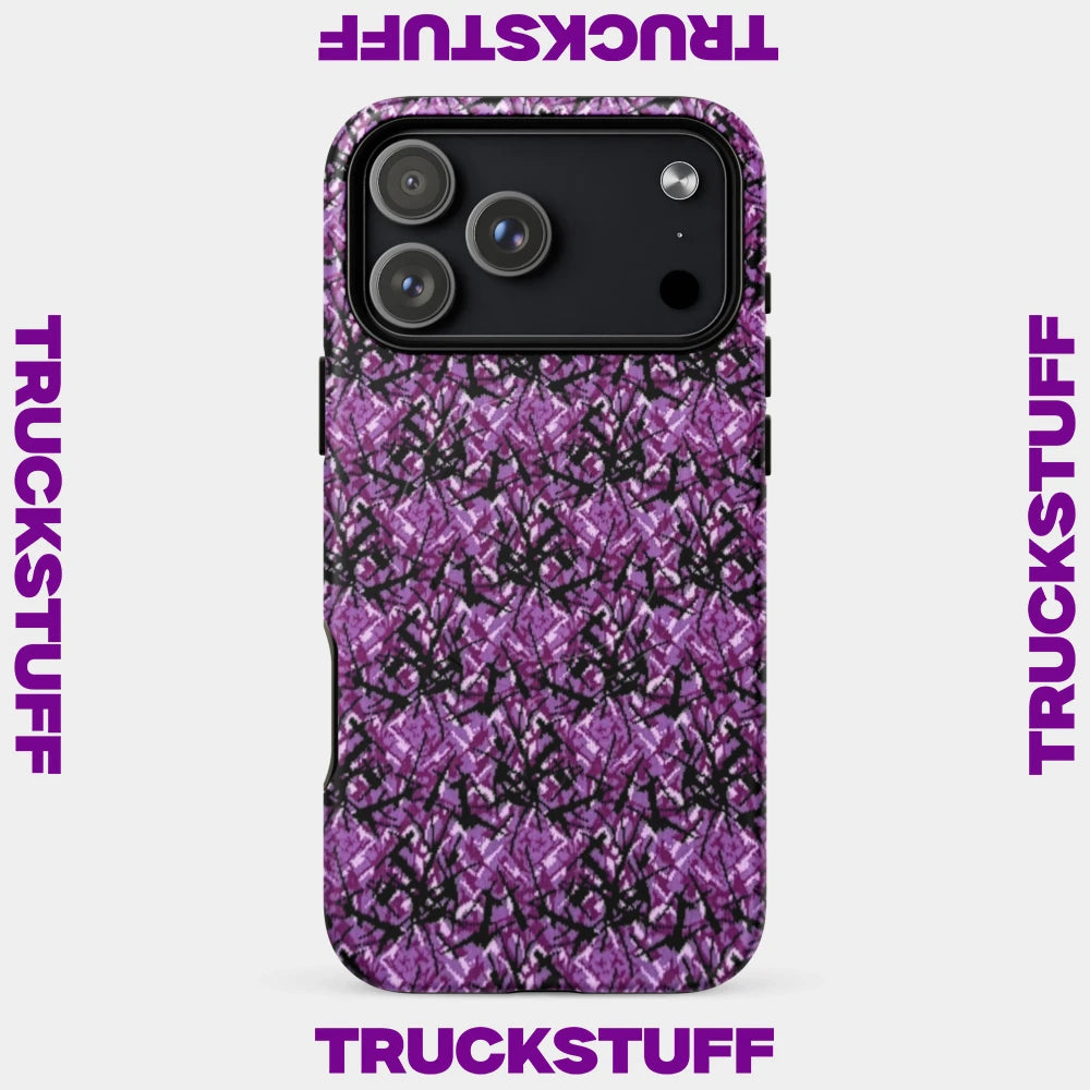 iPhone Case "Danish Pluche Design" Purple