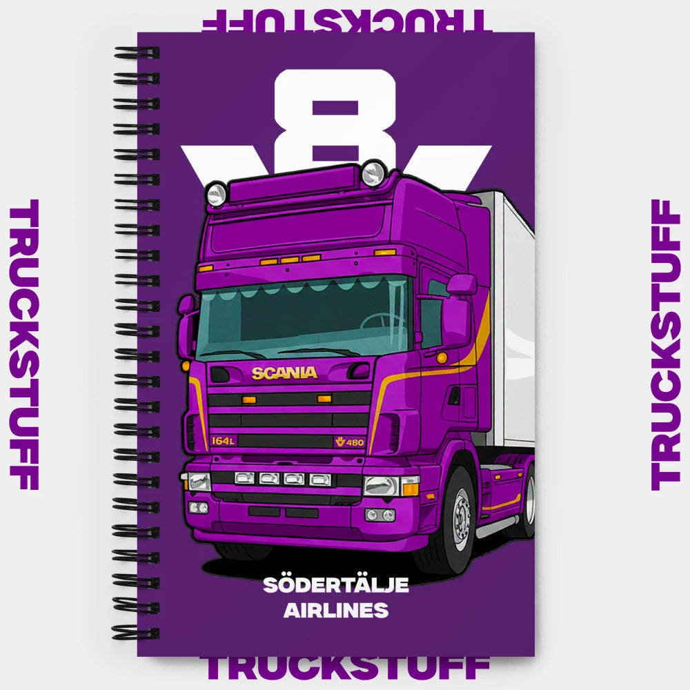 Notebook "Södertälje Airlines 164L 480"