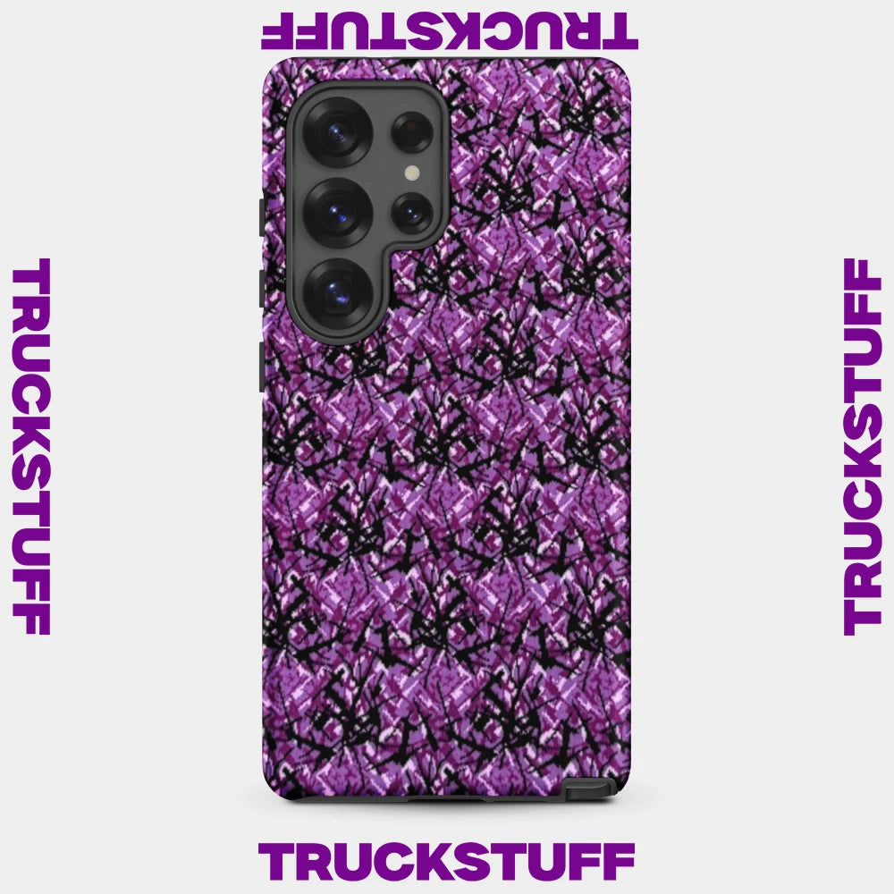 Samsung Case "Danish Pluche Design" Purple