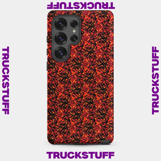 Samsung Case "Danish Pluche Design" Red