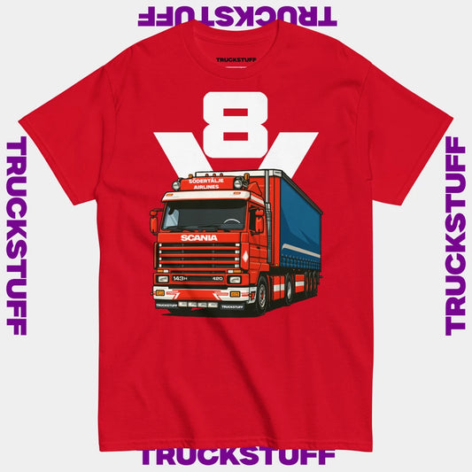 T-Shirt "Södertälje Airlines 143H 420"