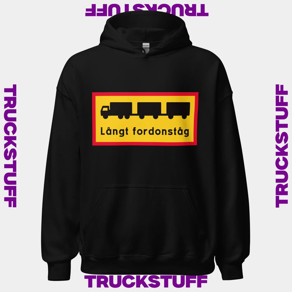 Hoodie "Långt Fordonståg"