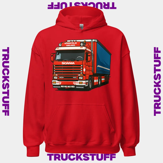 Hoodie "Södertälje Airlines 143H 420"