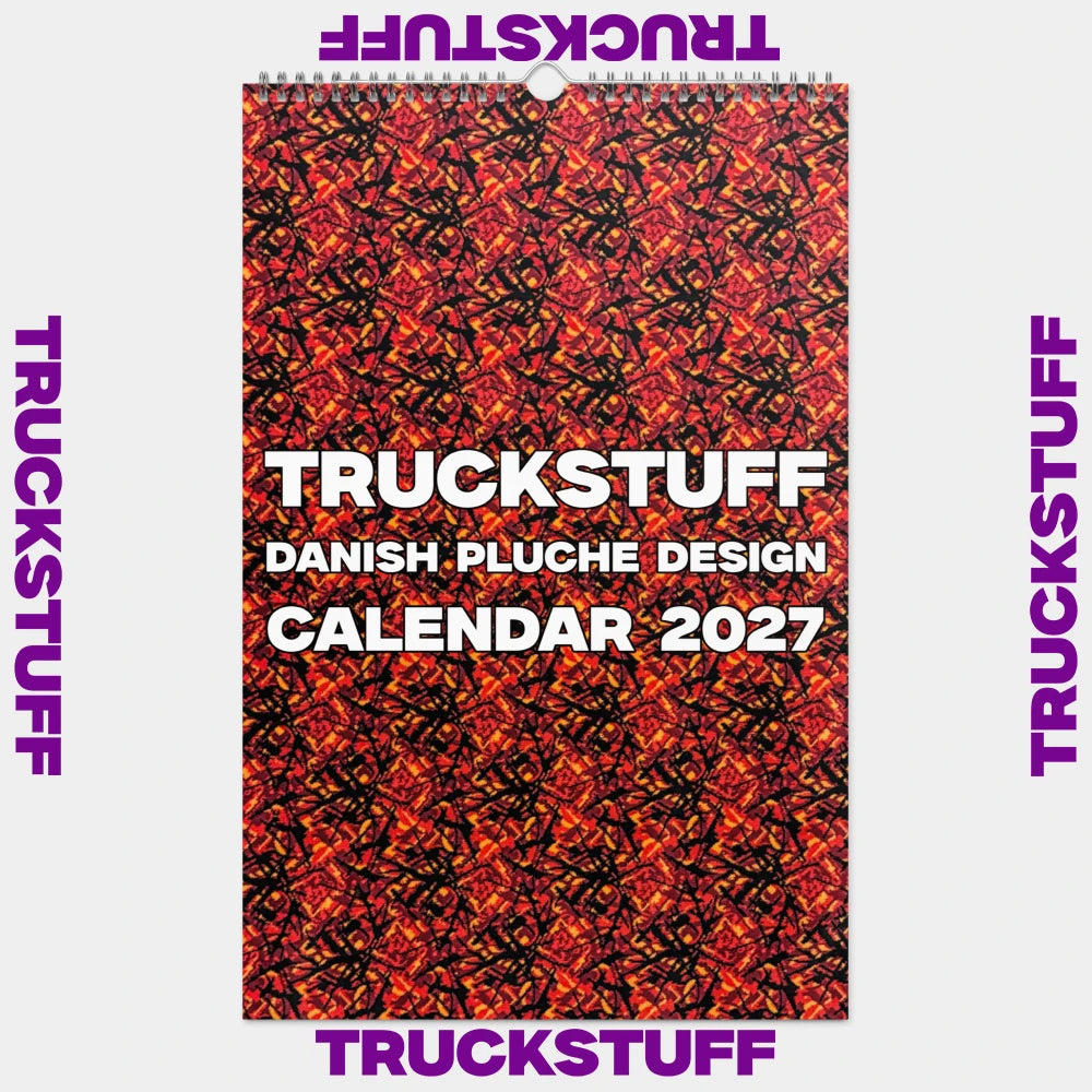 Calendar 2027 "Danish Pluche Design"