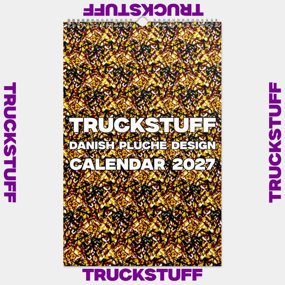 Calendar 2027 "Danish Pluche Design"