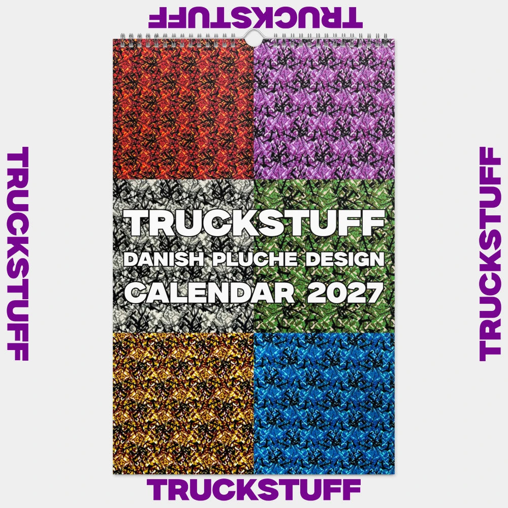 Calendar 2027 "Danish Pluche Design"