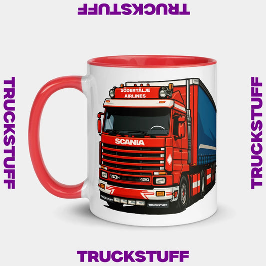 Ceramic Mug "Södertälje Airlines 143H 420"